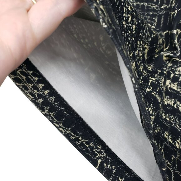 McQ by Alexander McQueen Stretchy Snakeskin Print Bodycon Dress Y2K Style - Picture 3 of 10